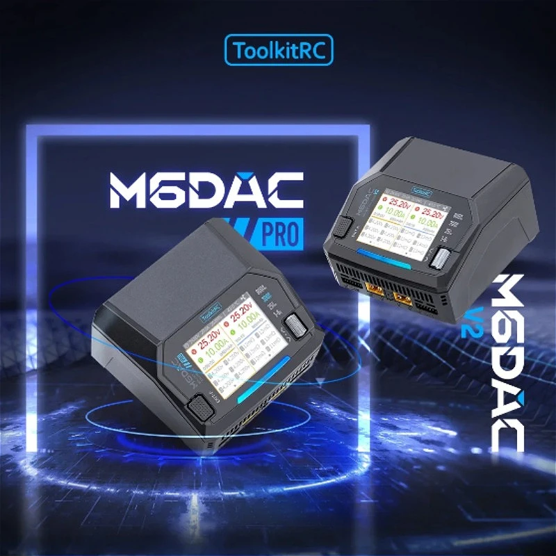 Carregador Inteligente de Cana - Toolkitrc M6Dac Smart Charger avaliação e preço