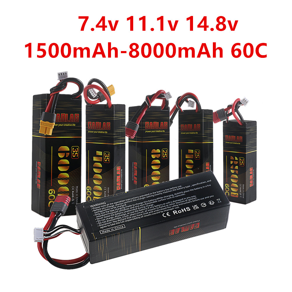 Bateria Lipo 2S 3S 4S 2500mAh  - 4S Lipo Battery 14.8V 6000Mah avaliação e preço