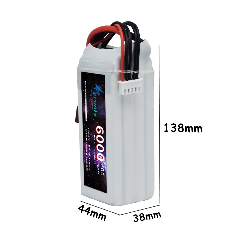 Bateria lipo de 6000mah, 14.8v - 4S Lipo Battery 14.8V 6000Mah avaliação e preço