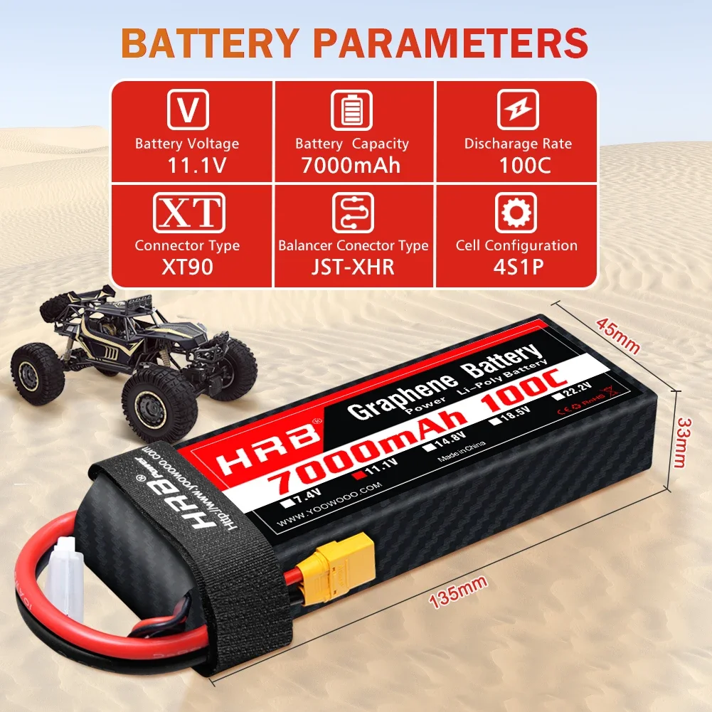 Bateria de grafeno 2S 3S 4S 6S - 6S Lipo Battery 22.2V 5000Mah avaliação e preço