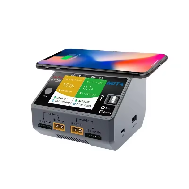 Carregador original HOTA D6 Pr - Hota D6 Pro Dual Lipo Charger avaliação e preço