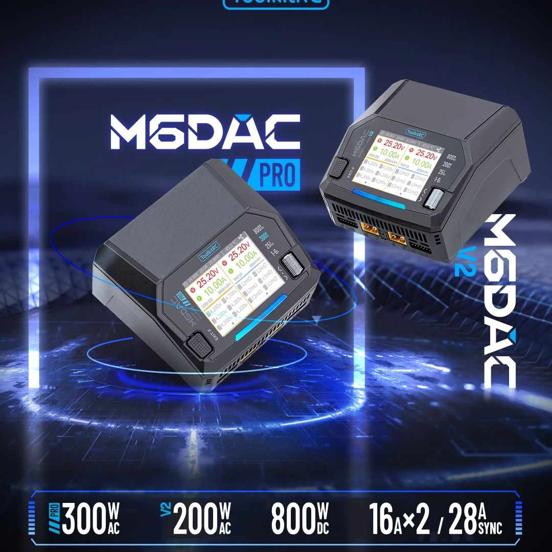 Carregador e Descarregador Int - Toolkitrc M6Dac Smart Charger avaliação e preço