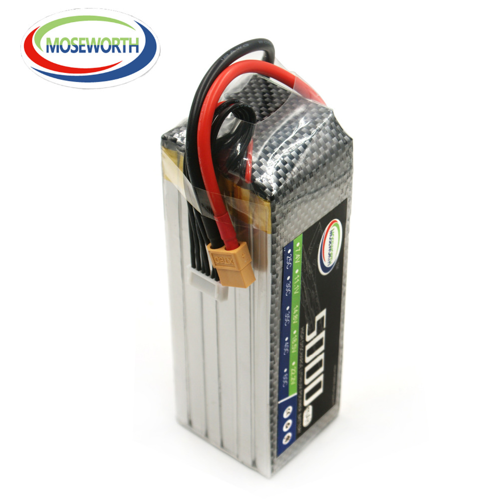 Bateria LiPo para RC Drone, Br - 6S Lipo Battery 22.2V 5000Mah avaliação e preço