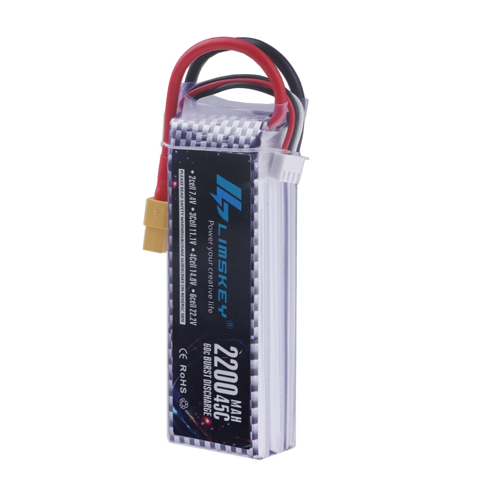 Bateria lipo 2S 3S 4S 6S 1500m - 4S Lipo Battery 14.8V 6000Mah avaliação e preço