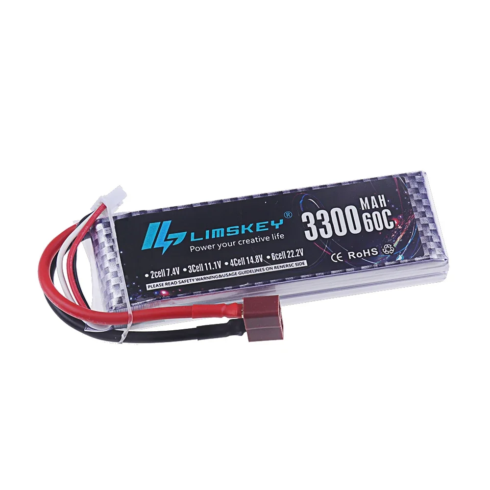 Bateria lipo 2S 3S 4S 6S 1500m - 4S Lipo Battery 14.8V 6000Mah avaliação e preço