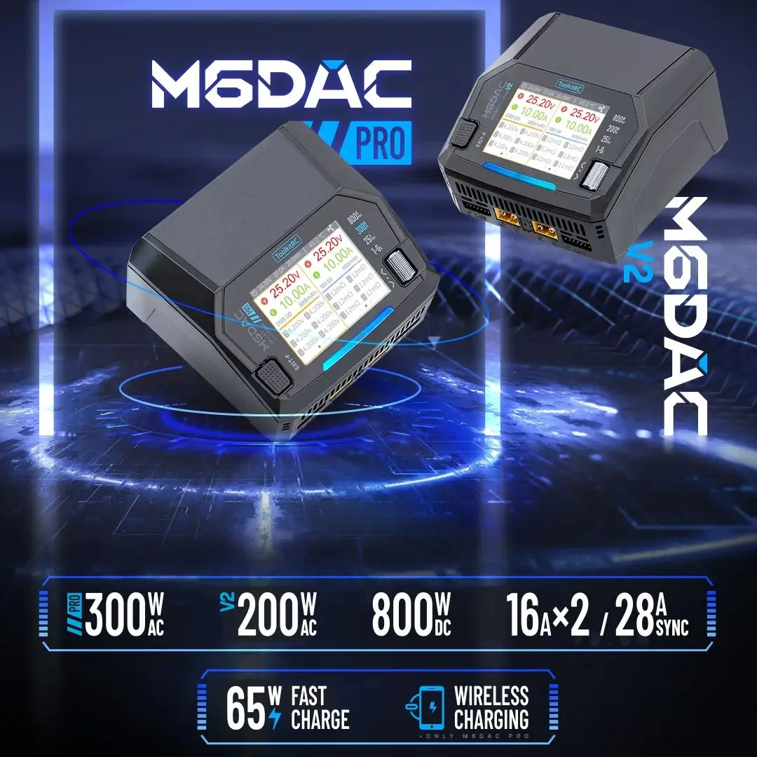 ToolkitRC M6DAC PRO V2 Carrega - Toolkitrc M6Dac Smart Charger avaliação e preço